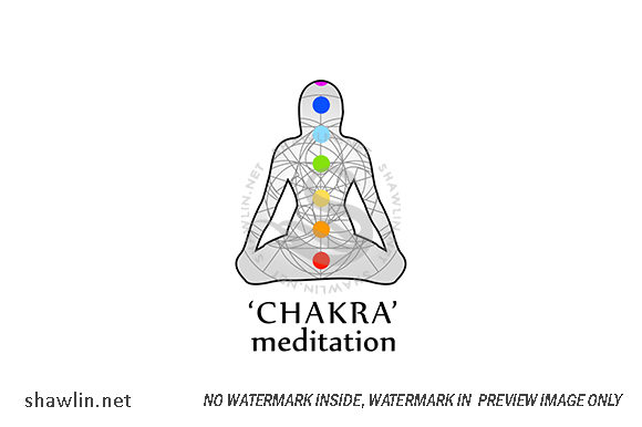 Download Chakra Meditation with Respective Colors - Chakra Collection