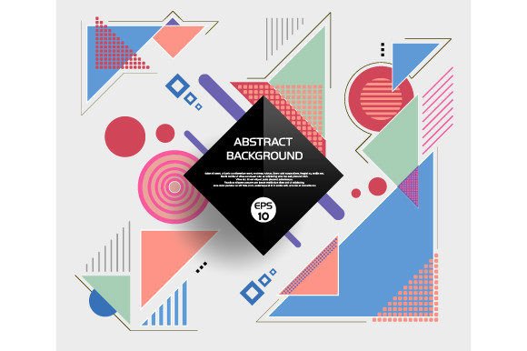 Download Abstract of Geometric Graphic Model - Premium Resources